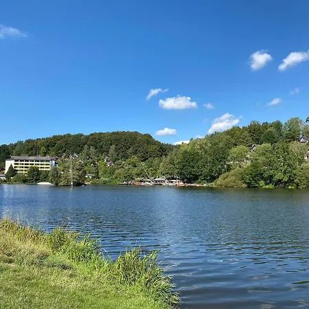 펜션 Ferienhaus-heike-dein-urlaub-mit-panoramablick 키르하임